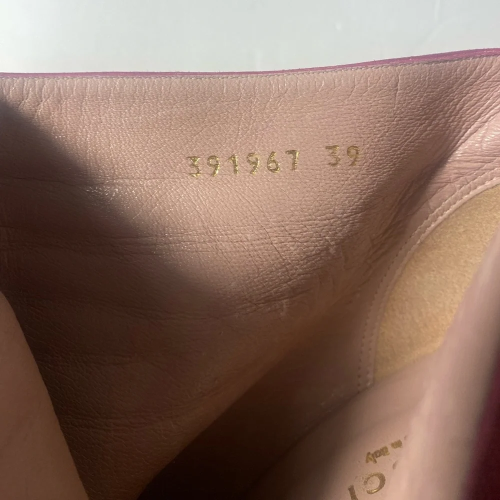 GUCCI Horsebit Accent Suede Boots Size: US 9 IT 39 - Picture 9 of 10